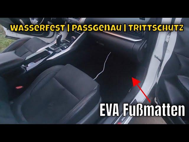 Ausprobiert: EVA Fußmatten für Mitsubishi Eclipse Cross & Hyundai Tucson