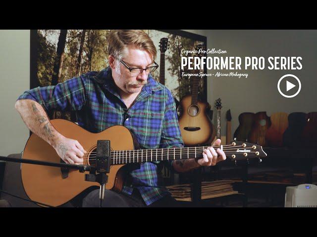Breedlove Organic Pro Collection Guitar Review and Demo with Ian Cook - Performer Pro Series