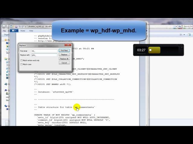 How to Secure Database Prefix in Wordpress Website Beginners Tutorials