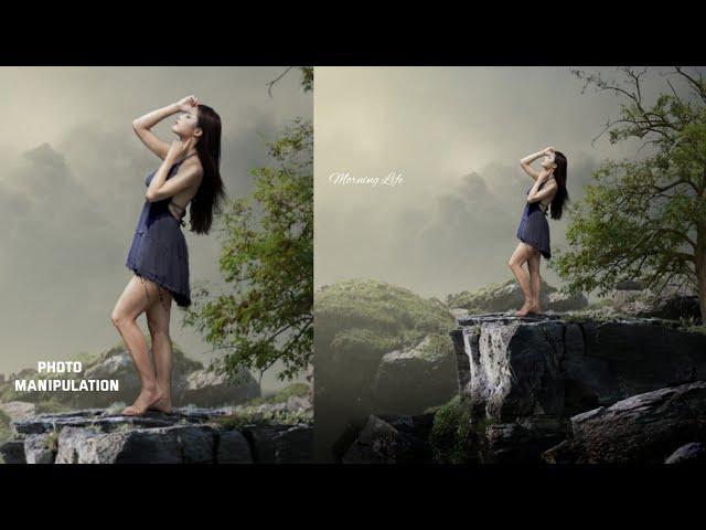 Morning Life Photo Manipulation | PS Touch Tutorial With Soft Light Effect