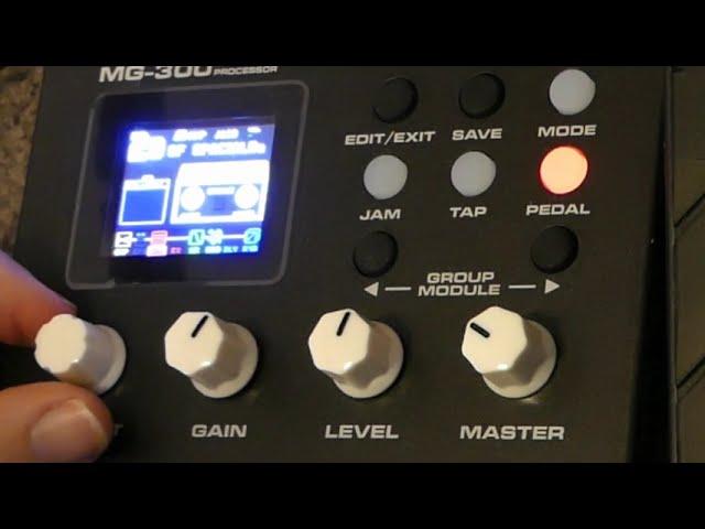 NUX MG300 multi effects for guitar: Amazing value!