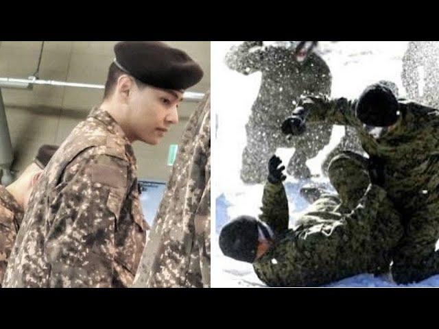 Jungkook Worried! BTS's V Performs Dangerous Actions Amid Extreme Cold Practice!