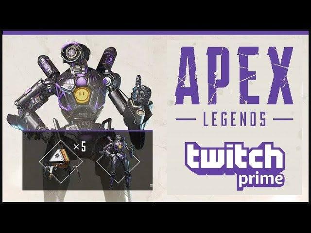 Apex Legends - Twitch Prime Skin + 10 Apex Packs [LEGENDARYS]