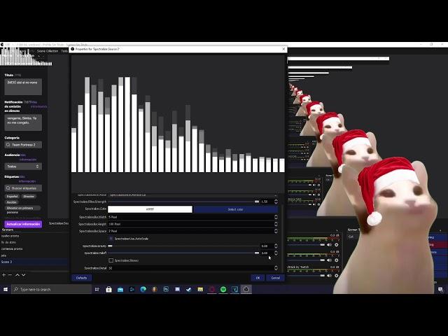 OBS: Como hacer que hable imagen con tu voz usando Spectralizer.