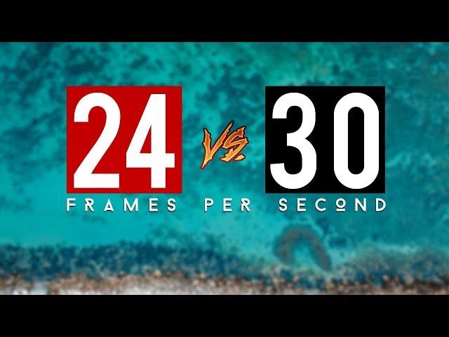 24fps vs 30fps - Which Frame Rate Is “The Best” for Drone Shots?