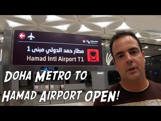 Doha Metro to Hamad International Airport