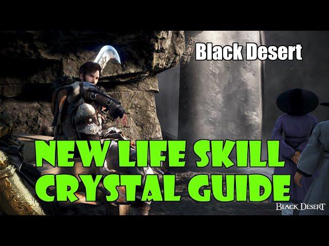 [Black Desert] New Life Skill Crystal Guide! Land of Morning Light! 160 Mastery or 80% EXP!