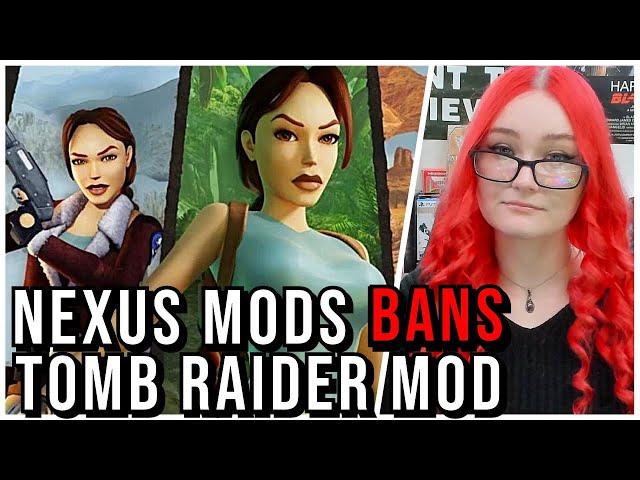 Nexus Mods BANS Tomb Raider Content Warning Removal Mod, Their Activism Continues To RUIN Modding