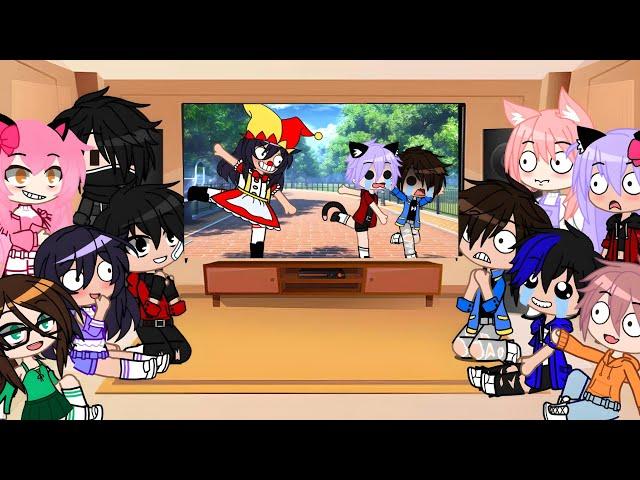 Aphmau & Friends React to Aphmau Gacha meme Compilation️ || Gacha Club || Aphmau meme3