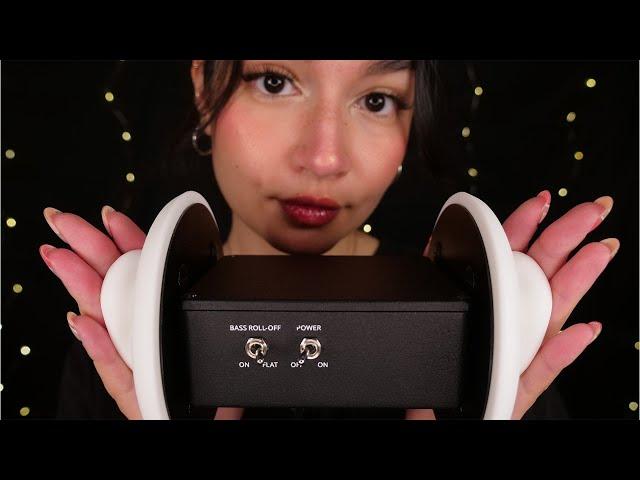 ASMR *Tingles Overload* SOFT Ear Touching & GENTLE Mouth Sounds For Sleep [3Dio] [4K]