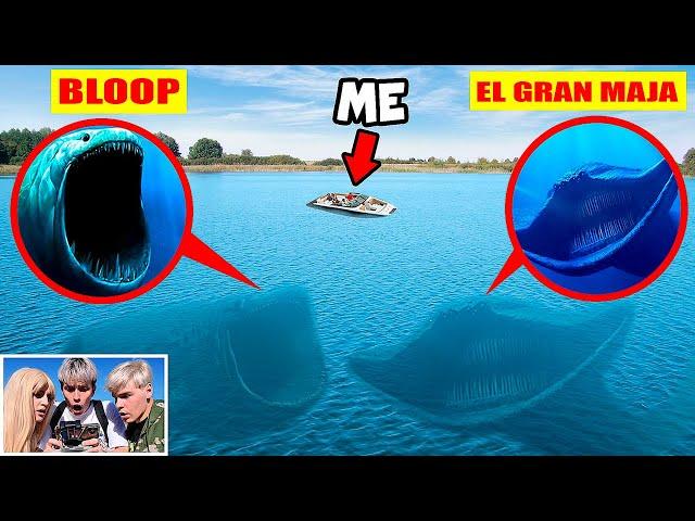 urgent! MY DRONE CAPTURED EL GRAN MAYA vs BLOOP in Real Life