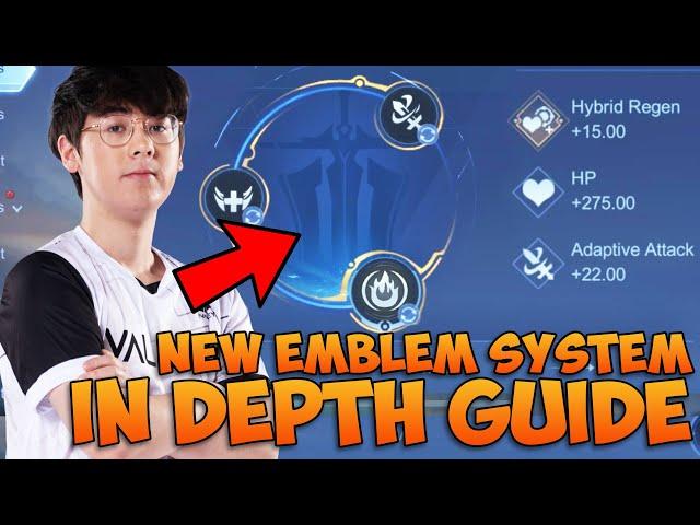 NEW EMBLEM SYSTEM GUIDE WHAT YOU SHOULD AND SHOULD NOT USE | Mobile Legends