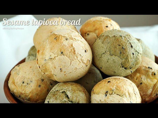 Sesame tapioca bread recipe ｜siZning