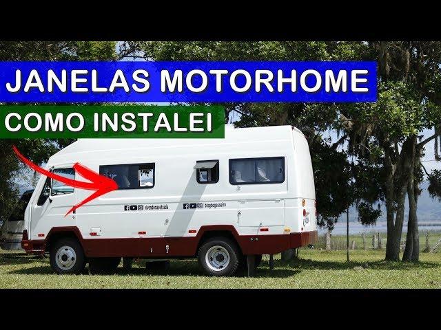 JANELAS PARA MOTORHOME, MAIORES DÚVIDAS. Bascular ou Correr, Vantagens e Desvantagens