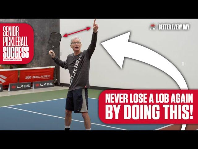 How to Defend the Pickleball Lob (As a Senior)