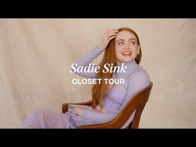 Sadie Sink Shares Her Favorite Pieces in Her Closet