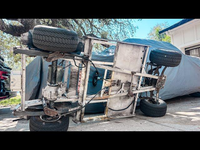 Closer Look Under a Club Car DS & Planned Upgrades | Motor Clunk