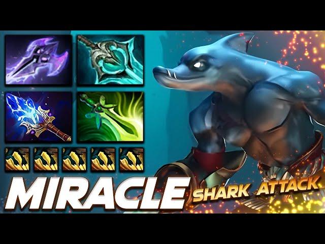 Miracle Slark Shark Attack - Dota 2 Pro Gameplay [Watch & Learn]