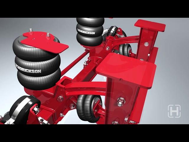 COMPOSILITE EXS TRAILER Steerable Lift Axle