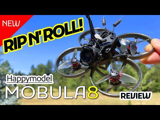 RIP N' ROLL! - Happymodel MOBULA8 HD 2S Whoop - Review & Flights