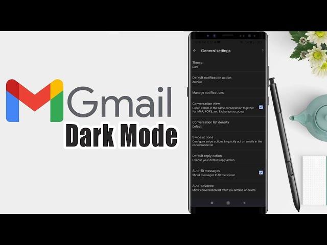 How to Enable Dark Mode on Gmail Android