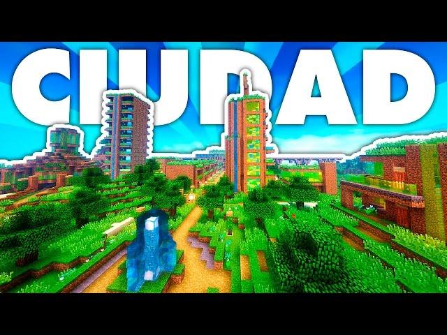 MI CIUDAD DE TIERRA EN MINECRAFT