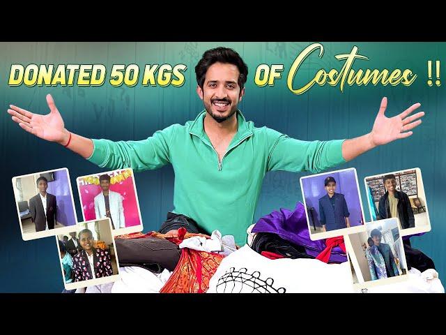 Donated 50 Kgs of Costumes | Birthday Special Vlog | Anchor Ravi Latest Video | Anchor Ravi