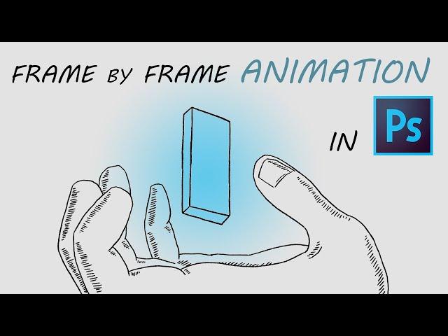 ANIMATE using Photoshop | Frame-by-frame animation tutorial