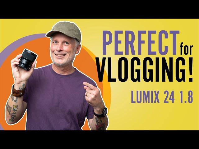 Panasonic LUMIX S 24 1.8 - Perfect for Vlogging and More!!