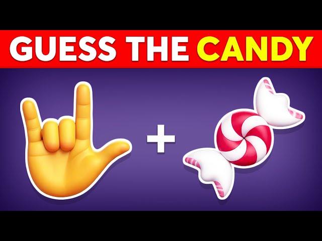 Guess the CANDY by Emoji?  Monkey Quiz