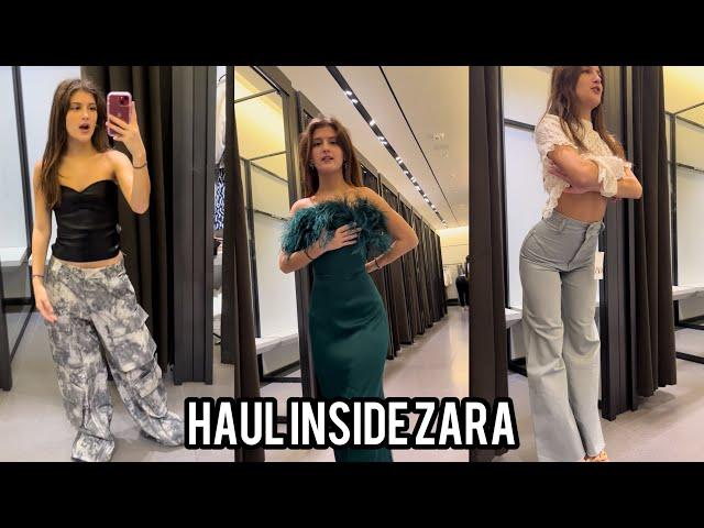 Zara haul in the closet * Extreme try on haul*