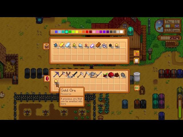 How to Split stacks in half - Stardew Valley