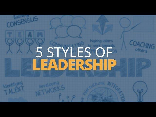 5 Different Types of Leadership Styles | Brian Tracy