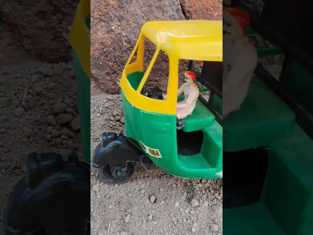 ok mamu #automobile #auto #cute #toys #jcbvideo #jcb #minitoys #excavator #autorickshaw #funny #hulk