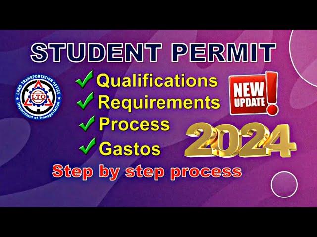 Paano Kumuha Ng Student Permit 2024 | How To Get Student Permit 2024 | Drivers License