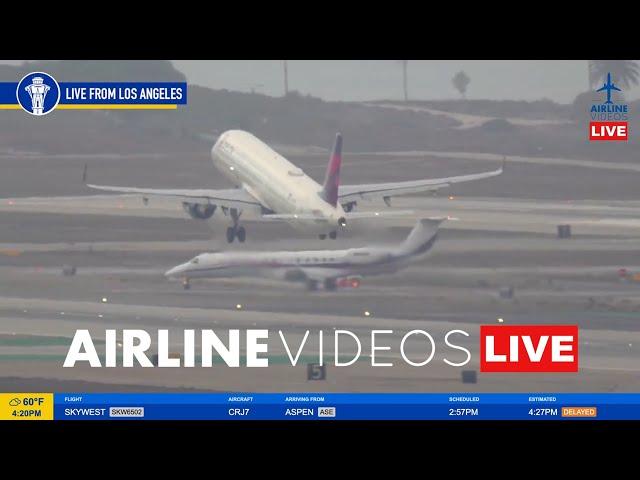  “STOP STOP STOP!” LAX ATC Commands Key Lime Air to Halt as Delta Jet Takes Off!