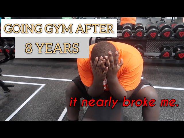 GOING GYM FOR THE 1ST TIME IN 8 YEARS.... || CORBIN TAKES GYM - EPISODE 1