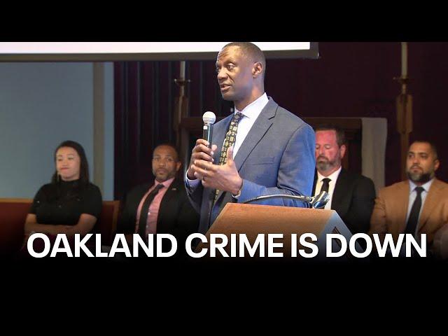 Oakland holds public safety meetings, as officials say crime trends down | KTVU