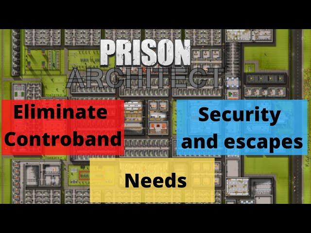 8 most Important tips - Prison Architect Tutorial