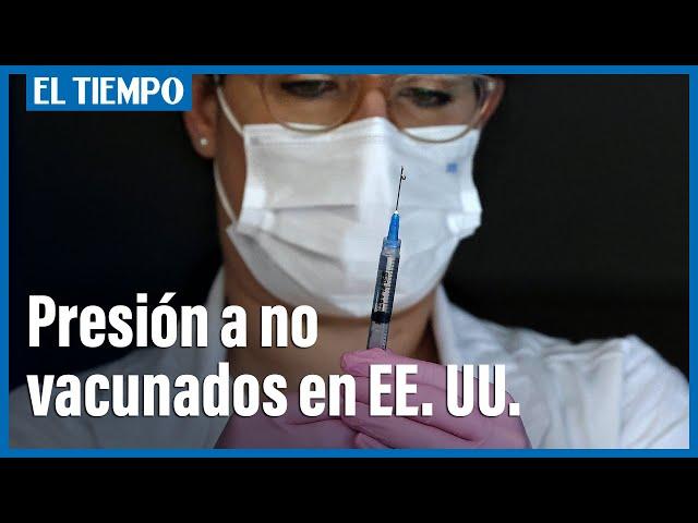 Empleados federales de EEUU sin vacuna anticovid deberán usar máscara y hacerse tests | El Tiempo