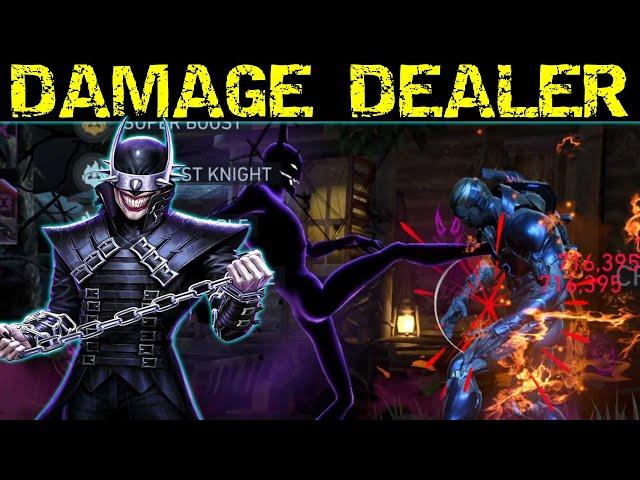 Damage Dealer Batman Who Laughs Is Actually Insane Injustice 2 Mobile