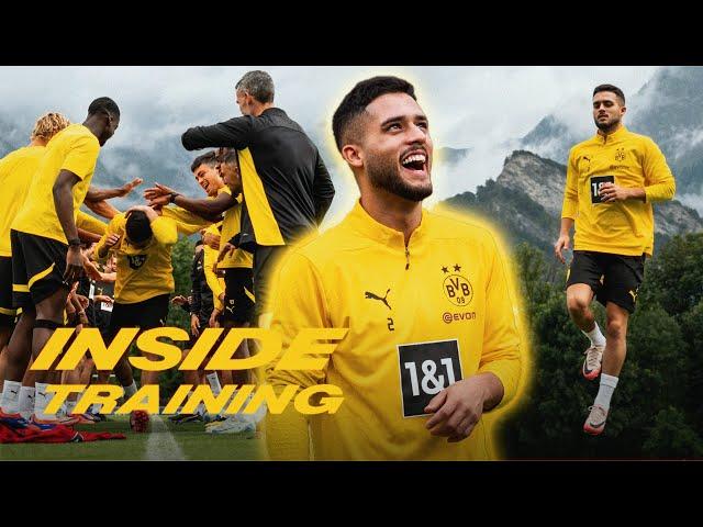 Couto's first BVB training session! | Inside Training in Bad Ragaz