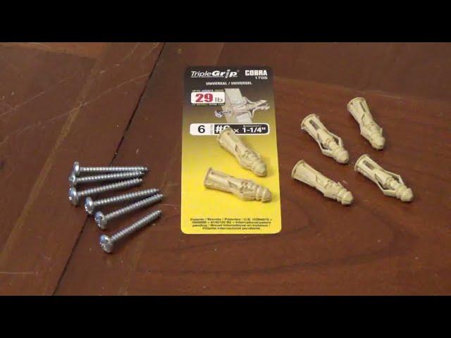 Drywall Anchors - Brick Anchors - Concrete Anchors