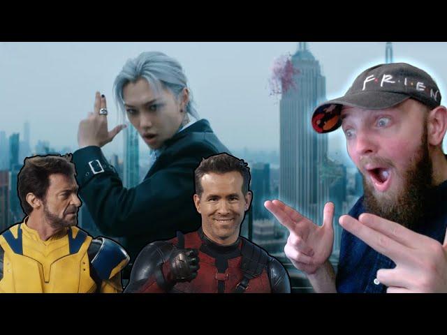 FIRST TIME HEARING STRAY KIDS! (Reaction) Stray Kids - Chk Chk Boom M/V ft. Deadpool & Wolverine