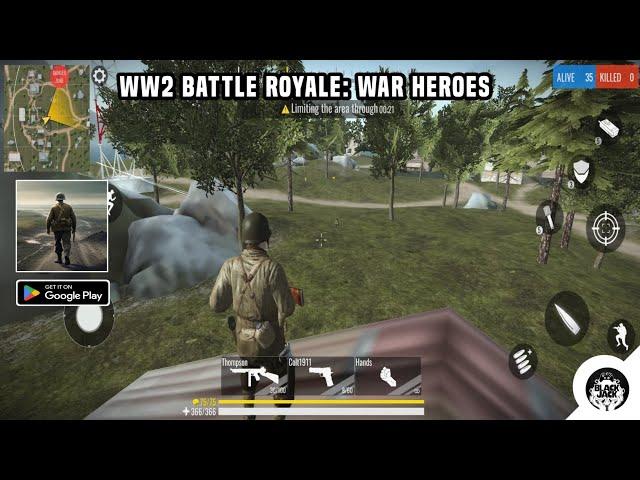 WW2 Battle Royale: War Heroes - Android Gameplay