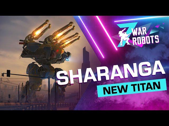 War Robots Sharanga, The Archer  NEW TITAN Overview