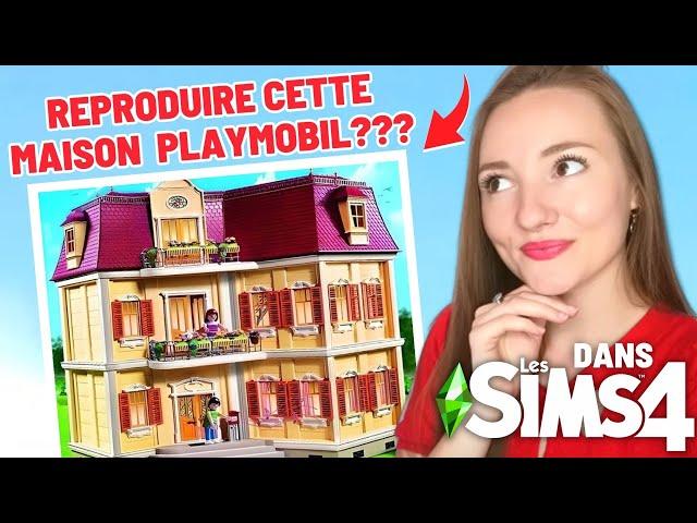 Je reproduis une maison PLAYMOBIL dans Les Sims 4 