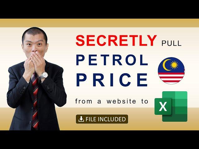 Secretly Pull Malaysia Petrol Price to Microsoft Excel | Excel Sifu