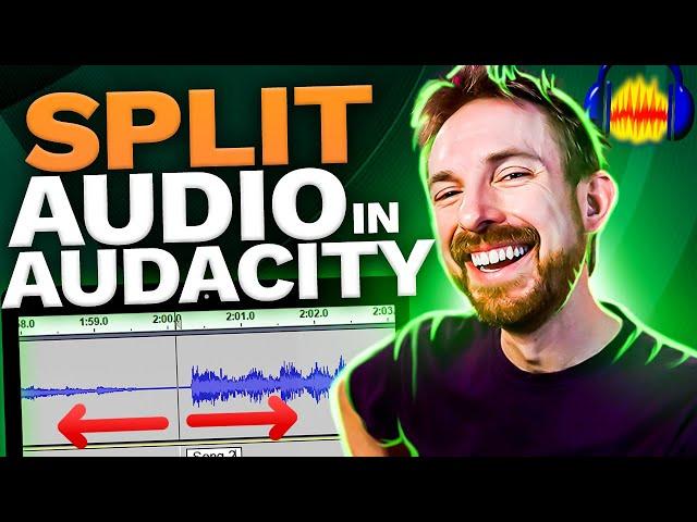 How to Split Audio in Audacity? | Audacity Tutorial For Beginners