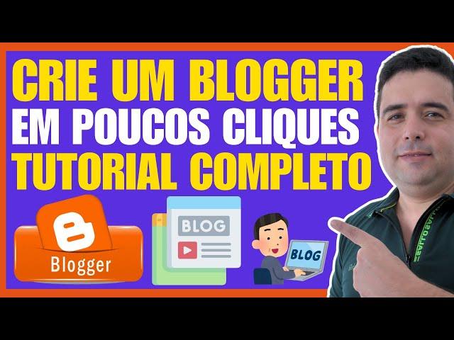 Aprenda Como Criar um Blog no Blogger Passo a Passo 2024 Até um Iniciante Consegue Criar esse Blog